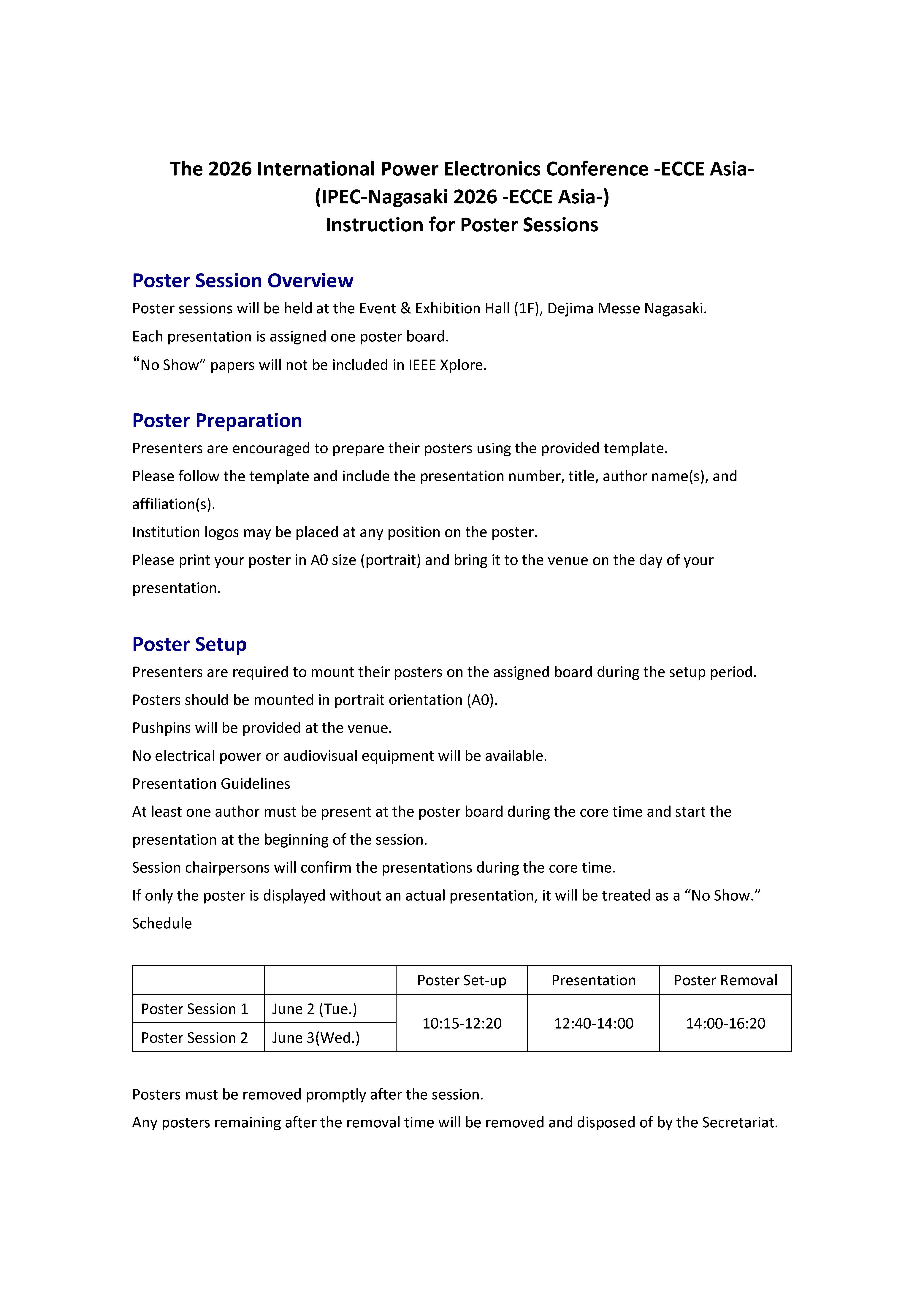 IPEC2026 Instructions Poster
